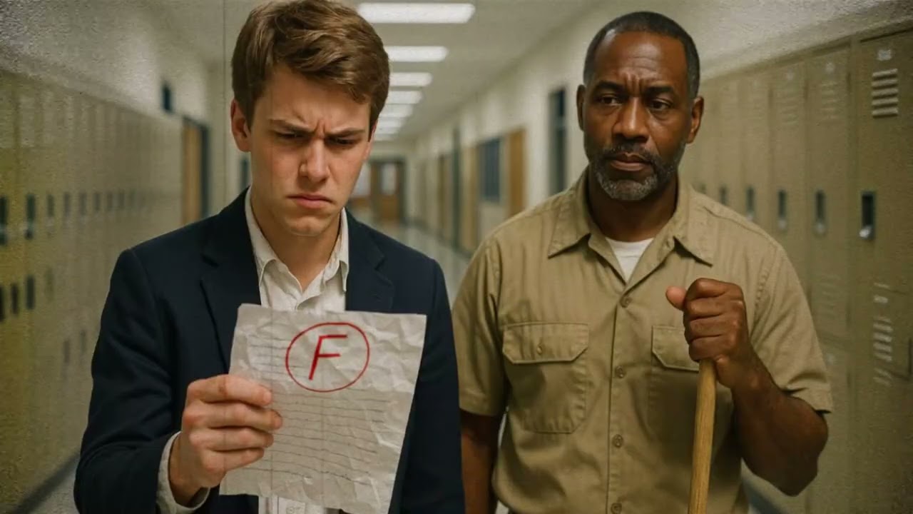 Billionaire’s Son Failed Every Test — Until the Black Janitor Said This To Him...