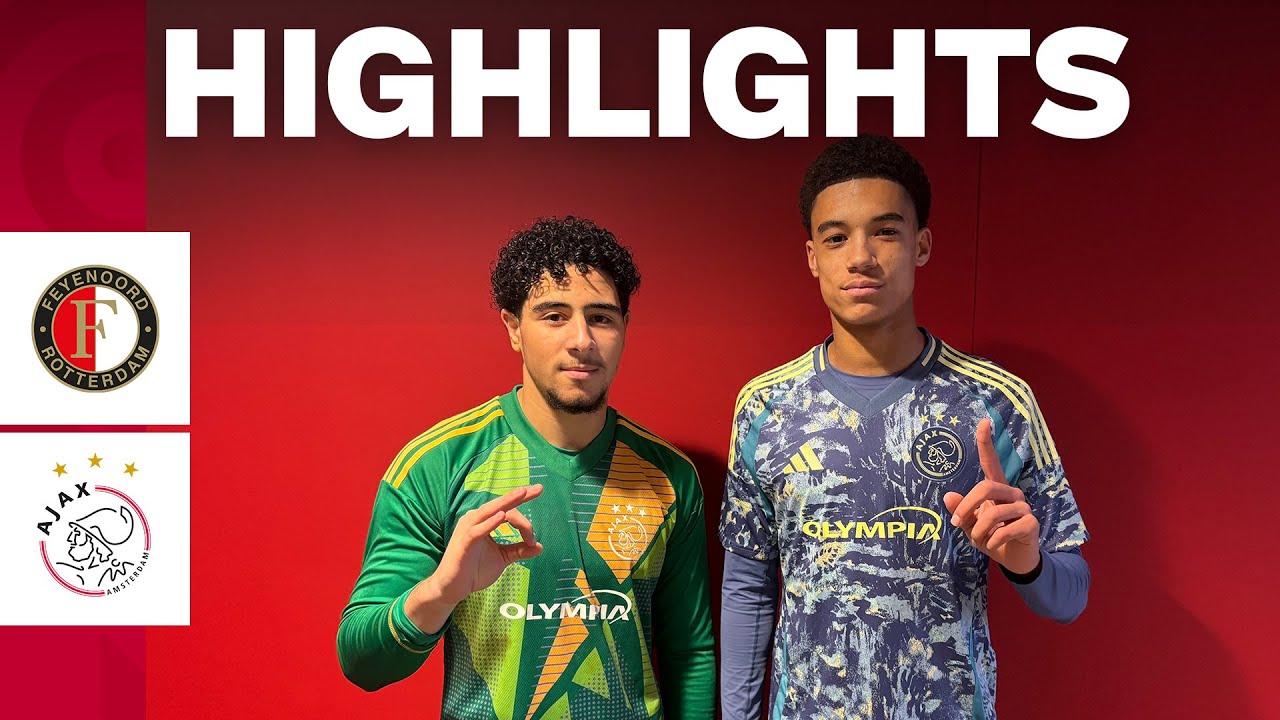 Revenge in the mini-Klassieker ❌❌❌ | Highlights Feyenoord - Ajax O19