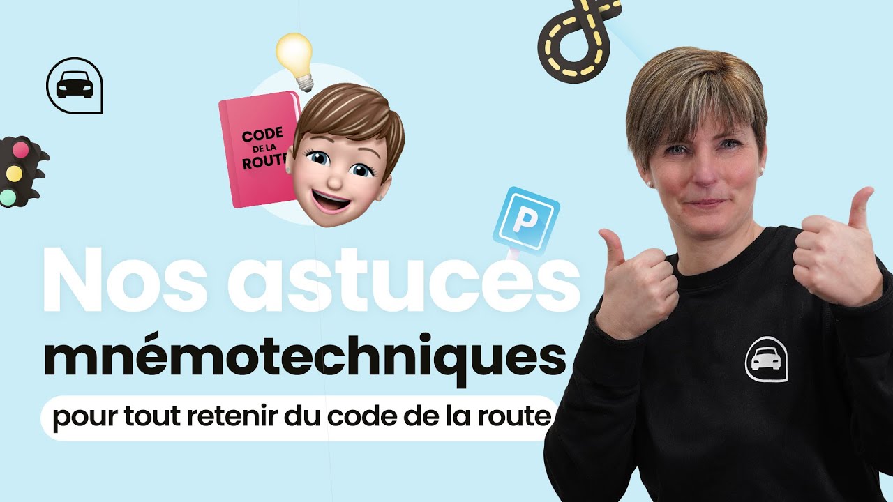 CODE DE LA ROUTE :  12 ASTUCES POUR TOUT RETENIR DU PREMIER COUP👌