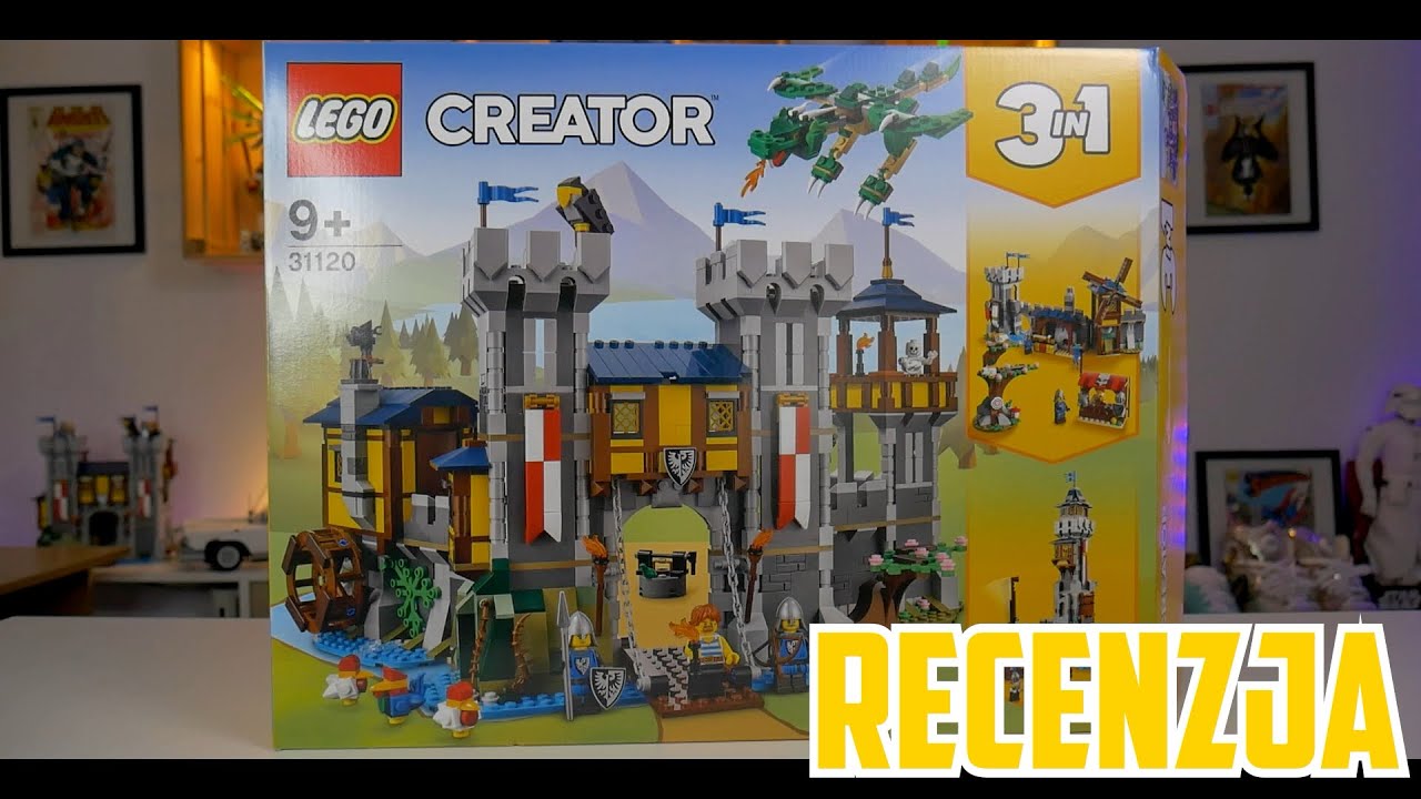 LEGO CREATOR 31120 recenzja ŚREDNIOWIECZNY ZAMEK