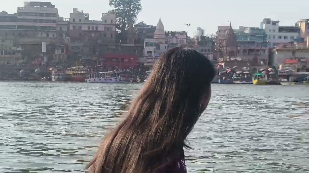 Kashi all ghat view from boat