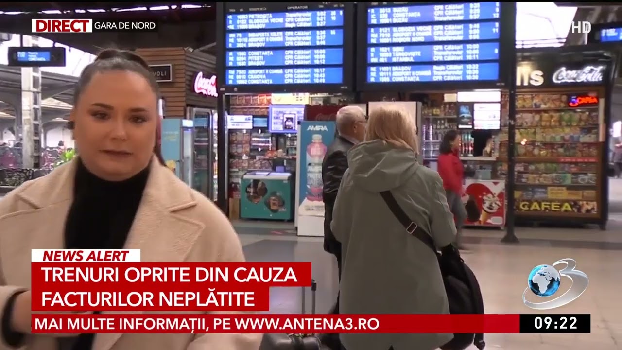 Criză la CFR Călători: trenurile ar putea fi oprite