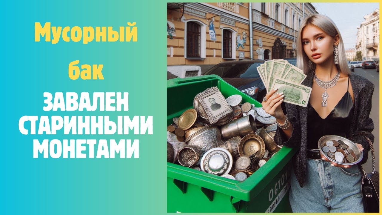 ШоПоБакам КИЕВА. Нашла много монет на мусорке. Dumpsterdiving UA