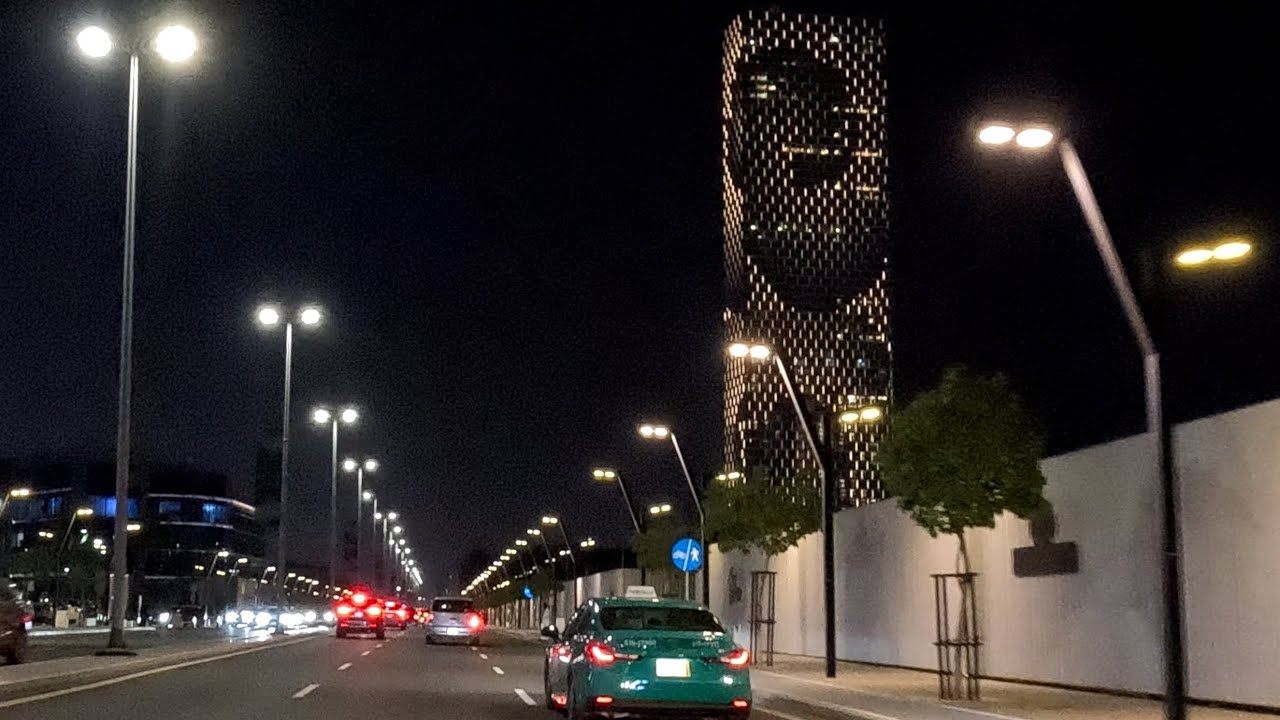 جدة حي الشاطئ طريق الأمير فيصل بن فهد جولة السيارة 