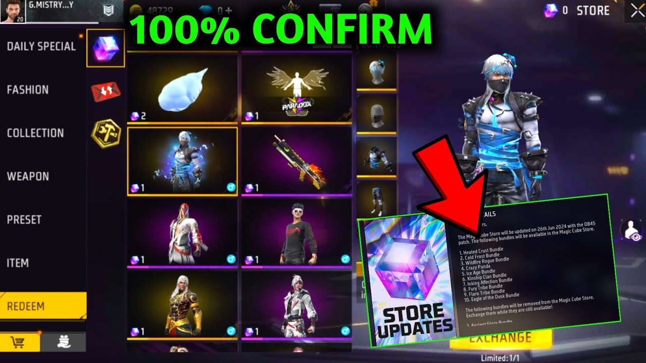7 NEW MAGIC CUBE STORE BUNDLES 😍 | TRIPLE STORE UPDATE |
