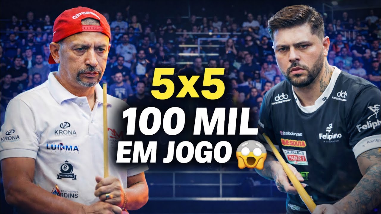 EMPATADOS 5x5 VALENDO 100 MIL! 😱 BAIANINHO DE MAUÁ VS FELIPINHO NA DECISÃO…