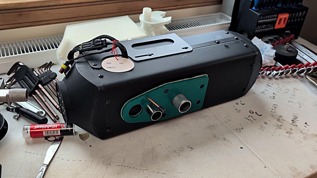 HLN 8KW Diesel Air Heater - an actual 8KW heater - part 1