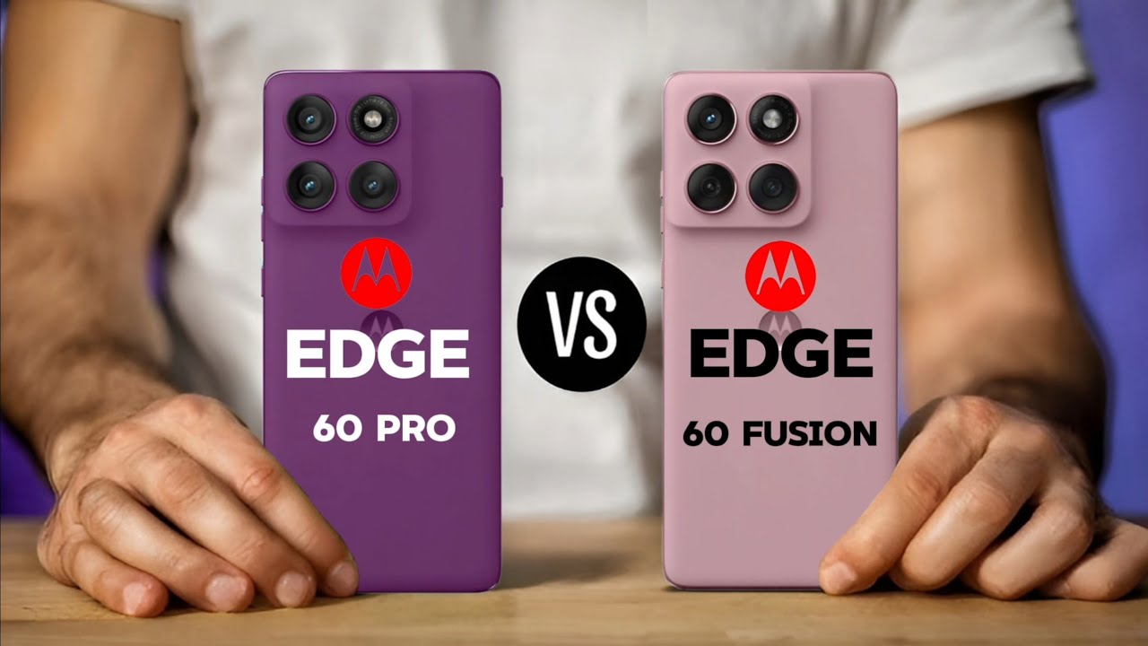 Motorola Edge 60 Fusion vs Motorola Edge 60 Pro Full Specs Comparison ||