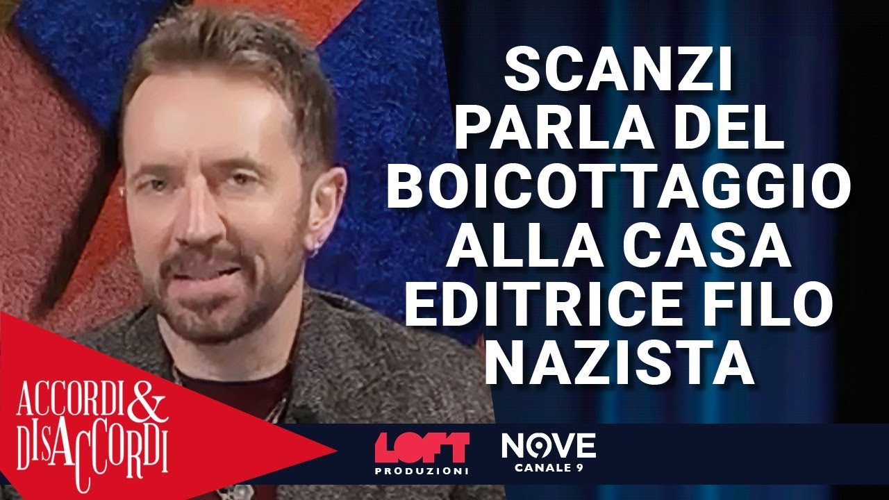 Scanzi parla del boicottaggio alla casa editrice filo nazista