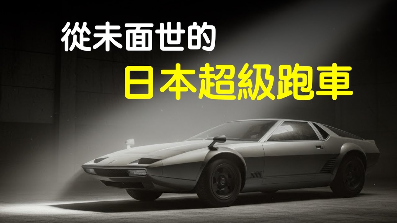 JDM失落傳奇，從未面世的日本超級跑車｜開車之旅