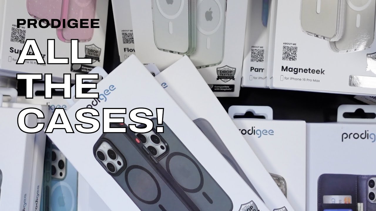 iPhone 16 Pro Max - ALL Prodigee Cases Up Close!