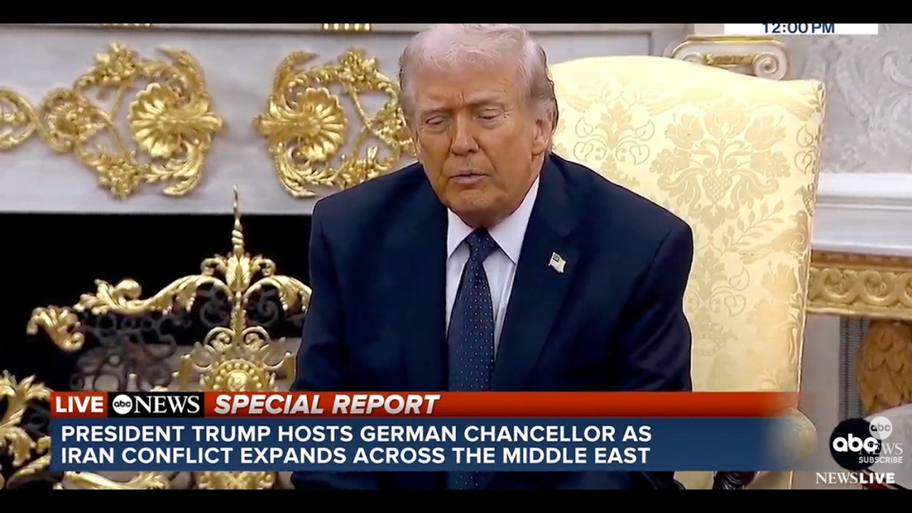 President Trump holds bilateral meeting with German Chancellor Merz: ABC News Special Report