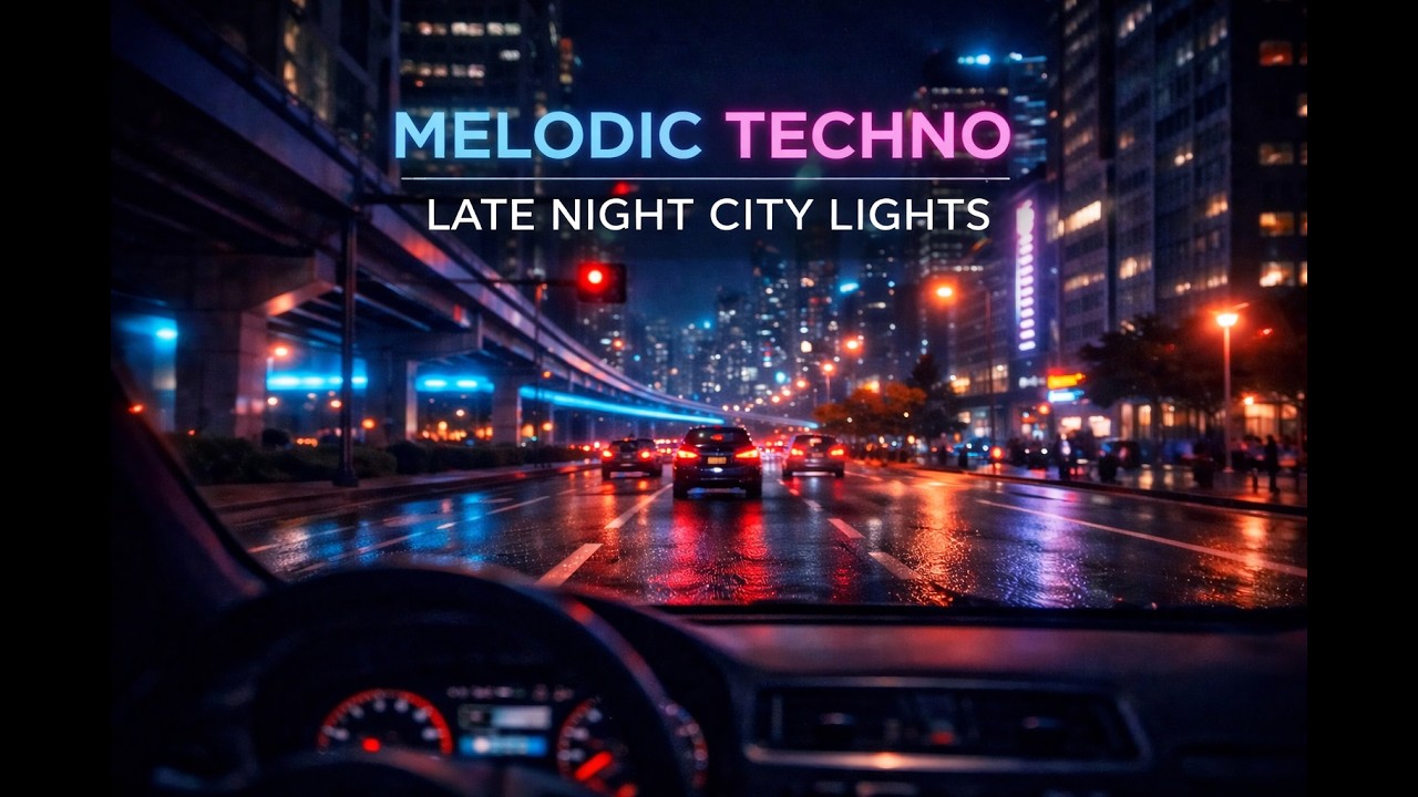 Night Drive Melodic Techno Vol. 05 | Late Night City Lights