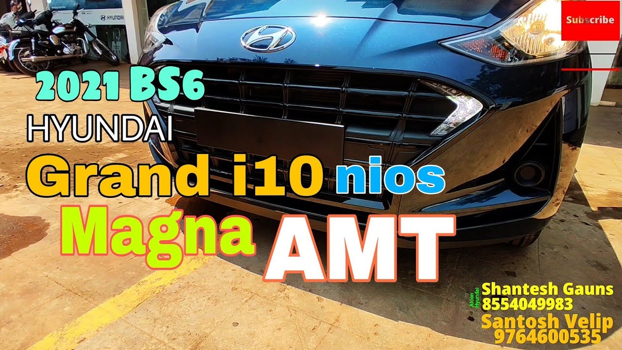 Hyundai Grand i10 nios | Magna | AMT | 2021 | Automotive Everything |
