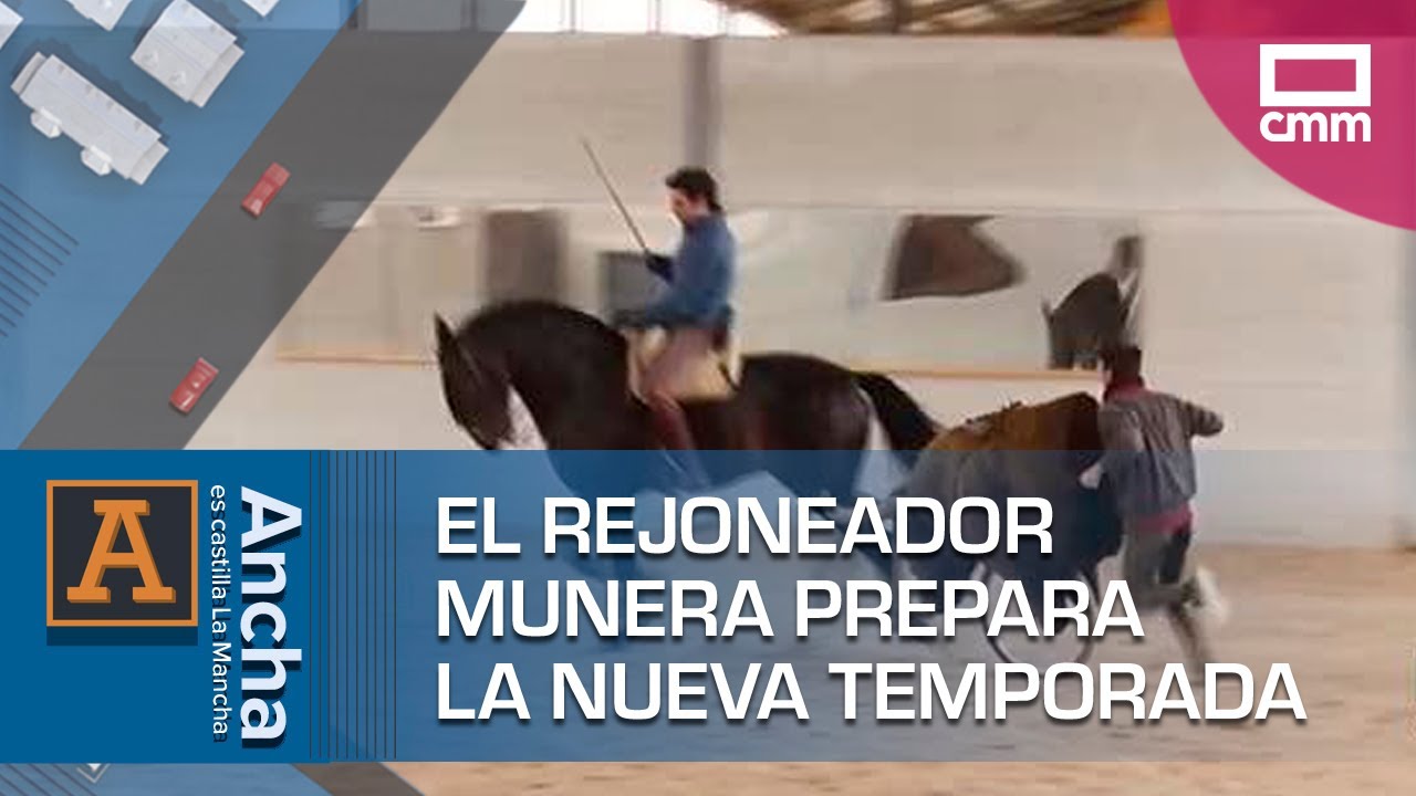 El rejoneador Munera prepara la nueva temporada | Ancha es Castilla-La Mancha