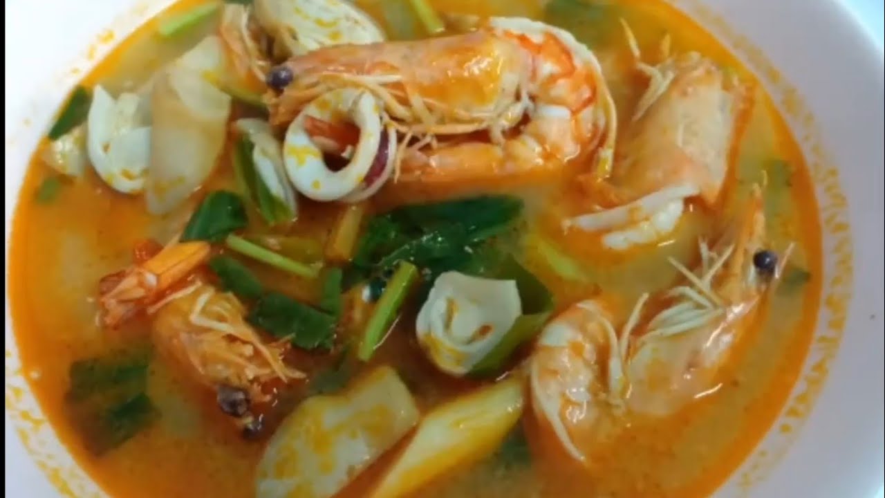 ပင္လယ္စာ တံုယမ္း ထိုင္းဟင္းလ်ာ