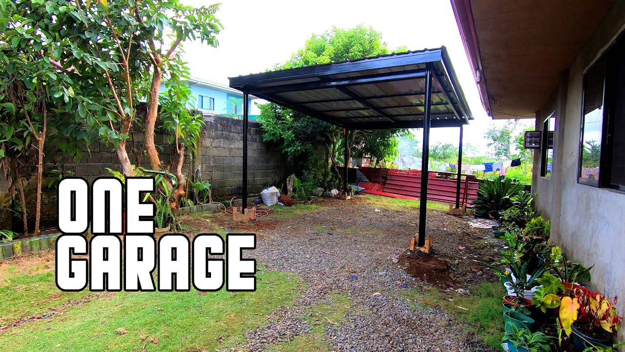 Amazing DIY One Car Garage | Steel | Nuts 'n Bolts |