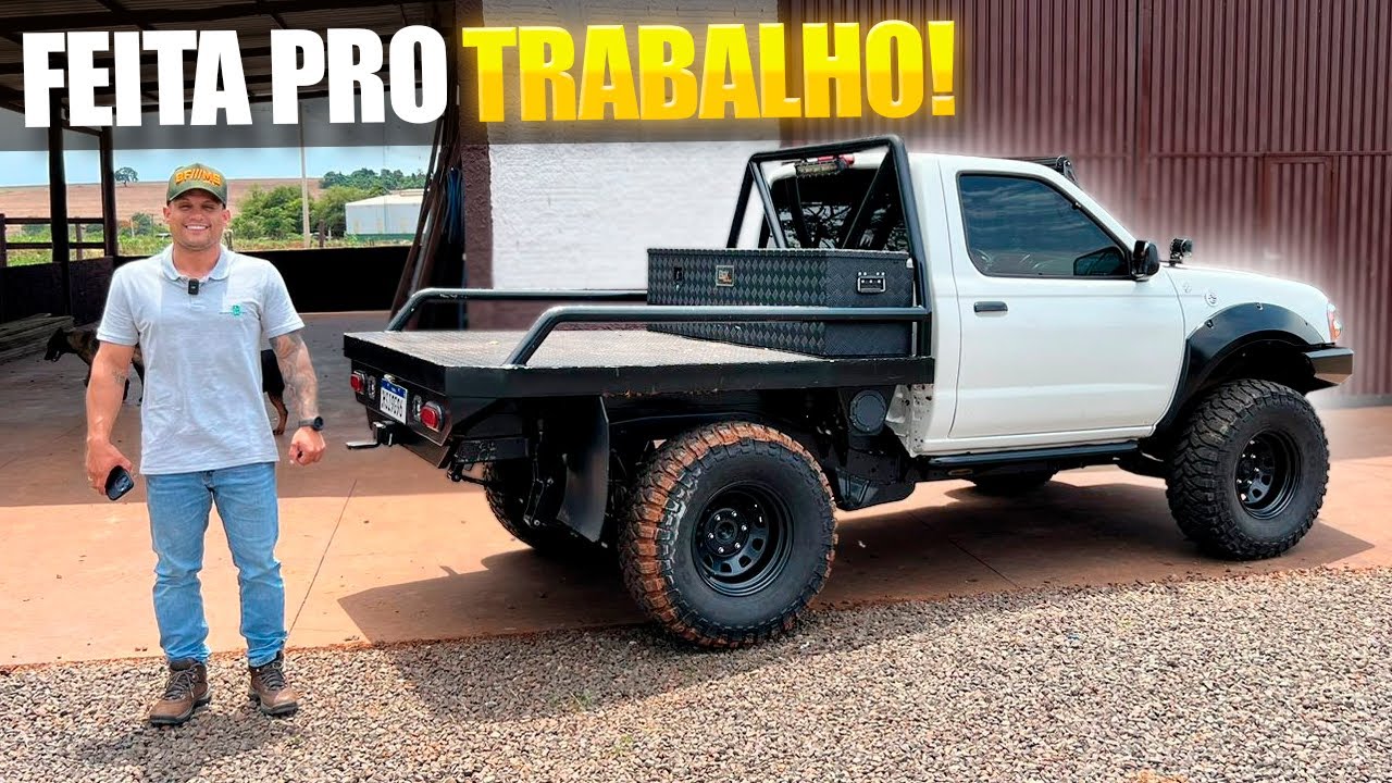 NISSAN FRONTIER CS FLATBED, O PROJETO MAIS CHIQUE DO BRASIL! 🇧🇷 😱