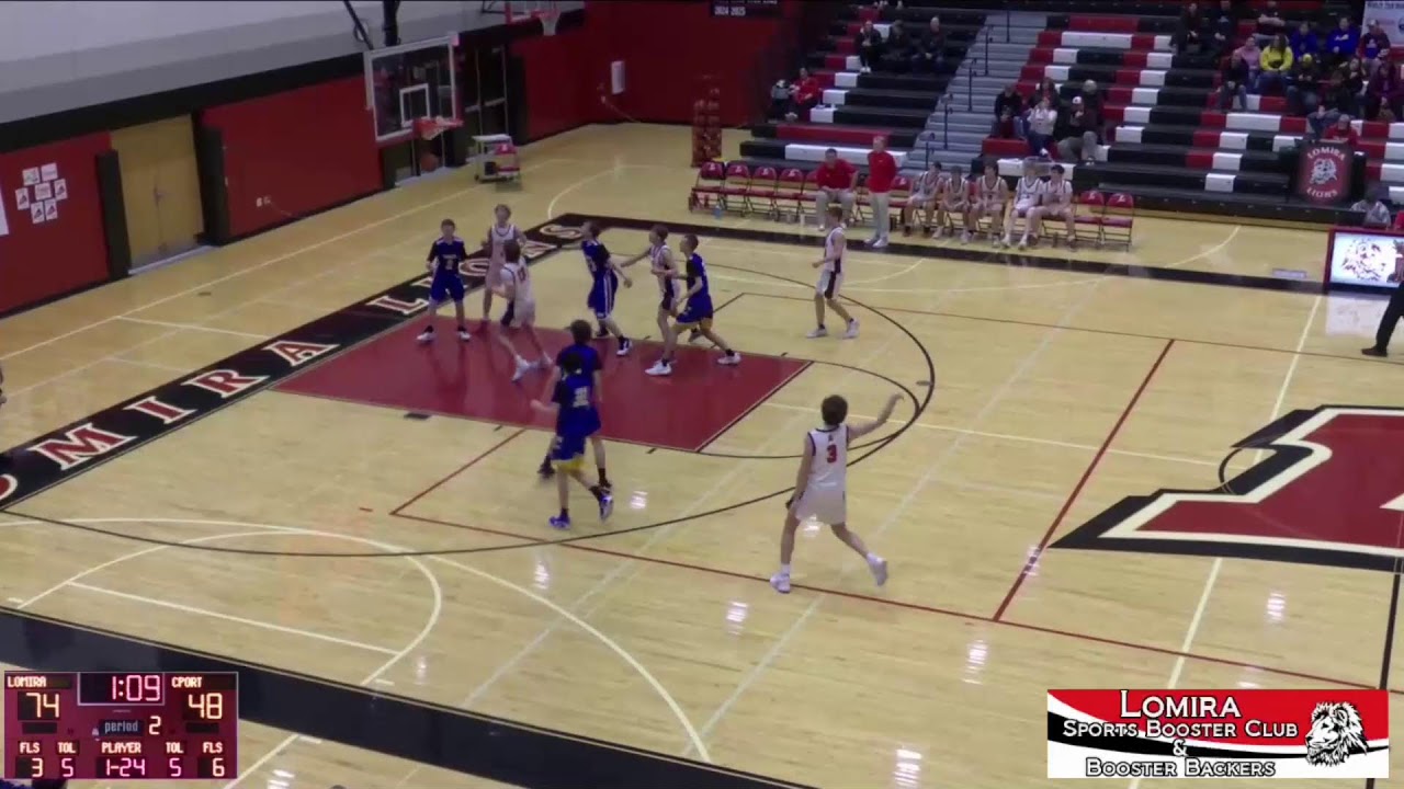 Lomira vs Campbellsport High School Boys' JuniorVarsity Basketball