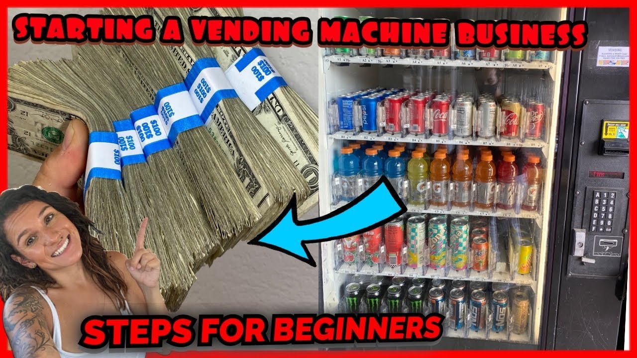 ✅GUIDE TO STARTING A VENDING MACHINE BUSINESS (STEPS FOR BEGINNERS)