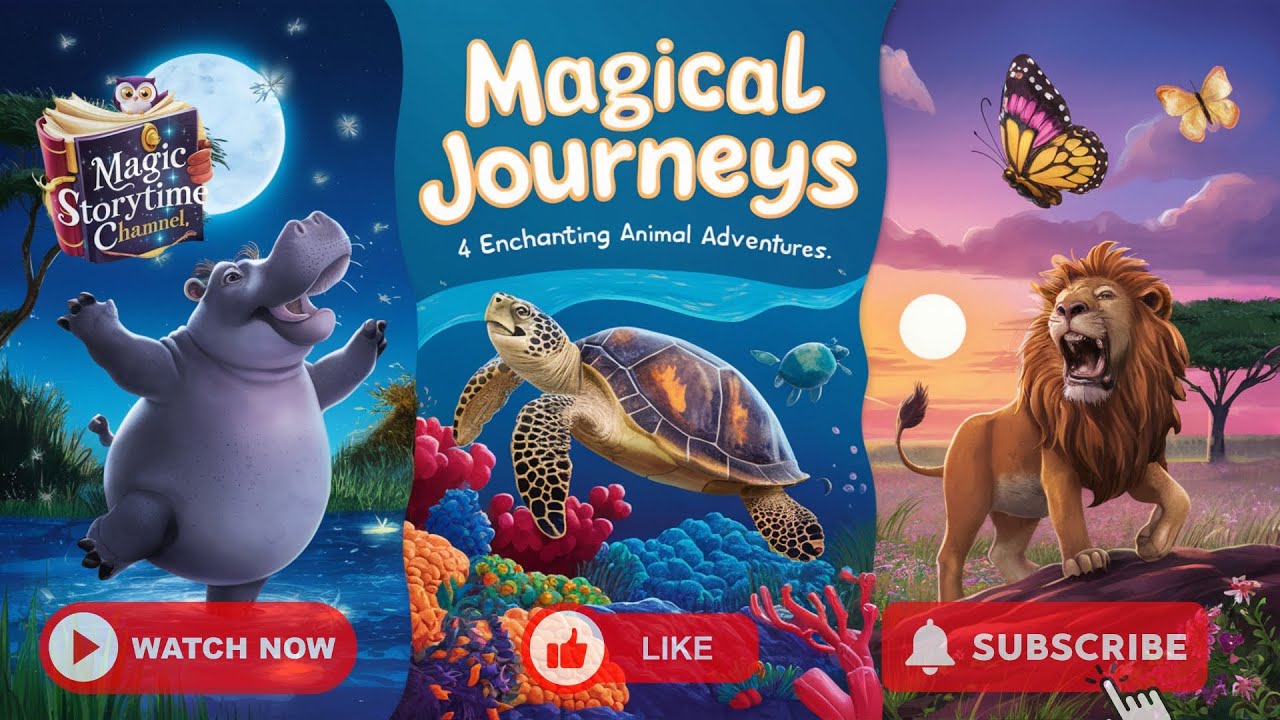 Magical Journeys: 4 Enchanting Animal Adventures
