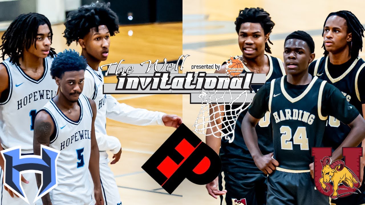 Harding U Vs Hopewell: Down To The Wire Matchup At The Well Invitational | High School Basketball