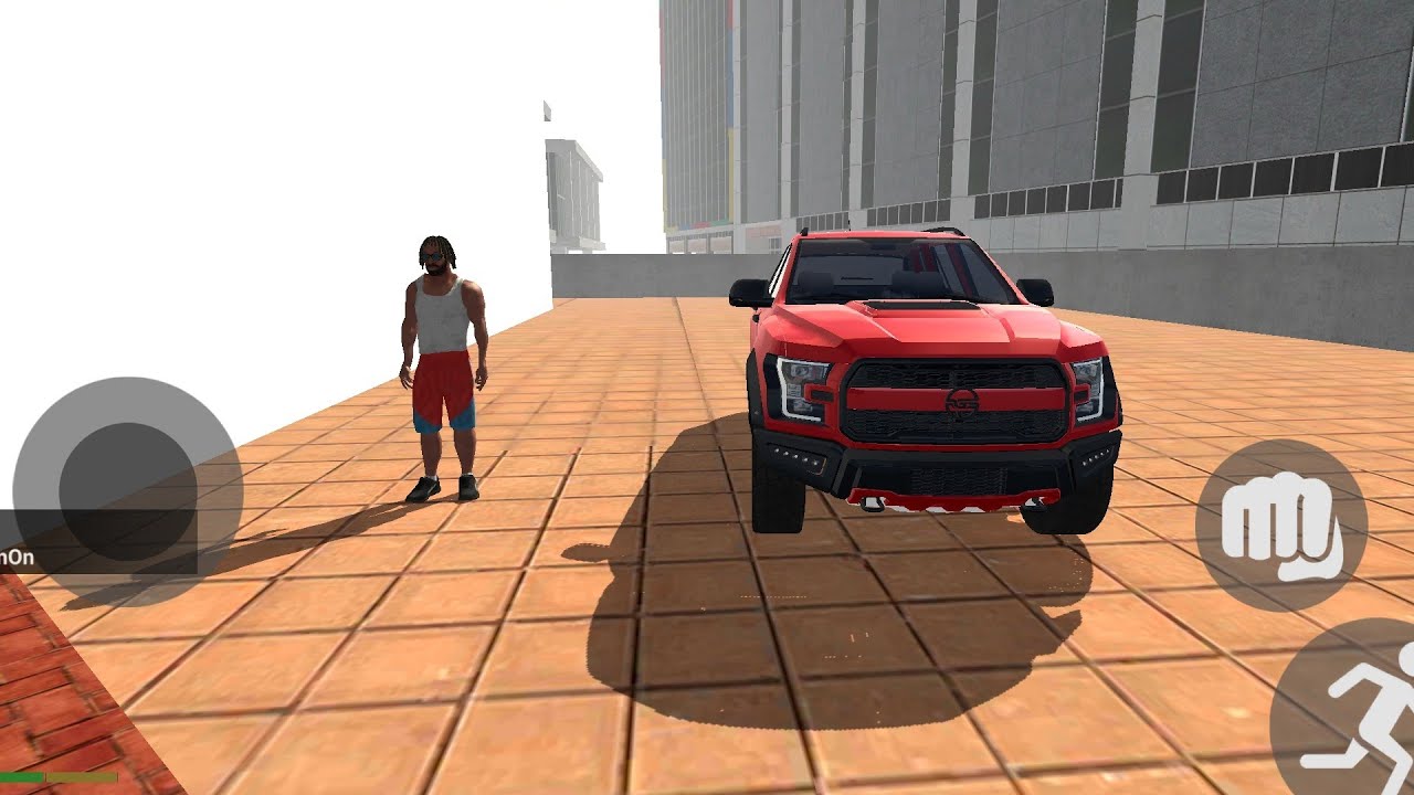 Range rover car testing Indian bikes driving 3D