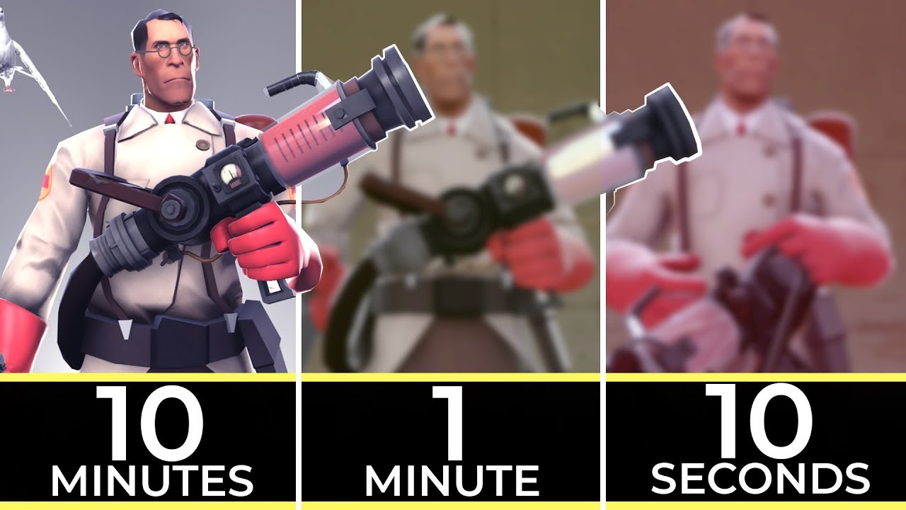 SFM CHALLENGE: Meet The Medic in 10 Minutes | 1 Minute | 10 Seconds!