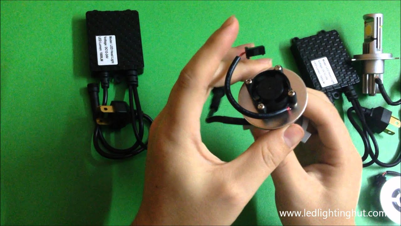50W CREE LED HeadLight Lamp Bulb Set