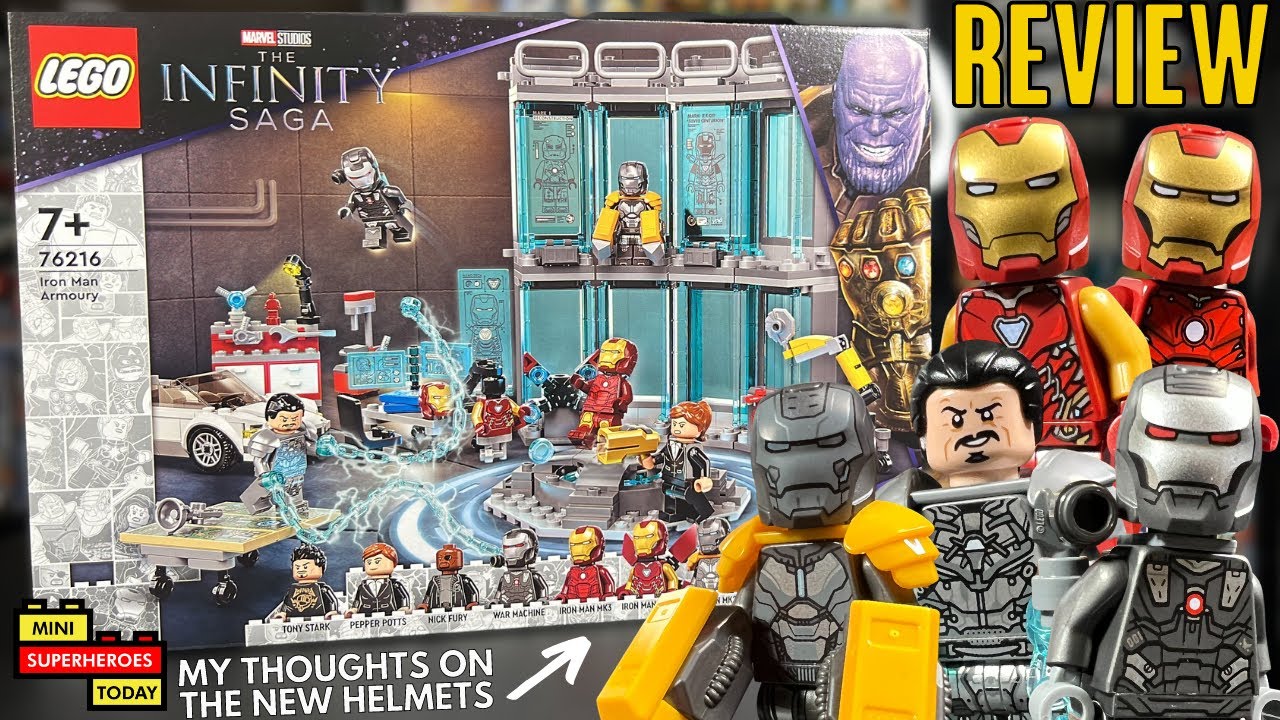 Стоит ли LEGO IRON MAN ARMORY 90 долларов? — Обзор и анализ полного набора