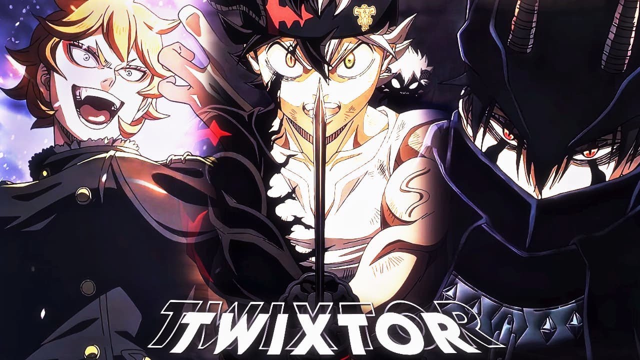Black Clover New Trailer Season 2 Twixtor Clips For Edit 4K60FPS