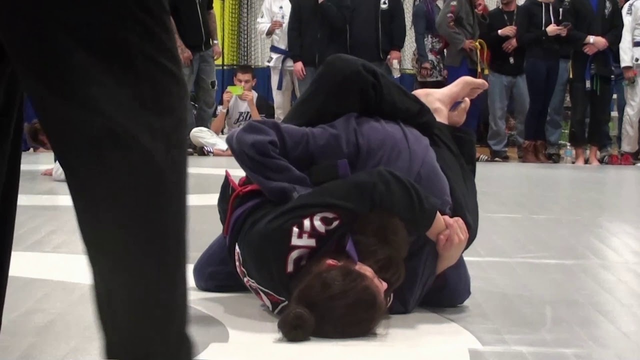 Gillian Davis Goodfight Bjj - Female Purple Belt Gi Division - Armbar Win!