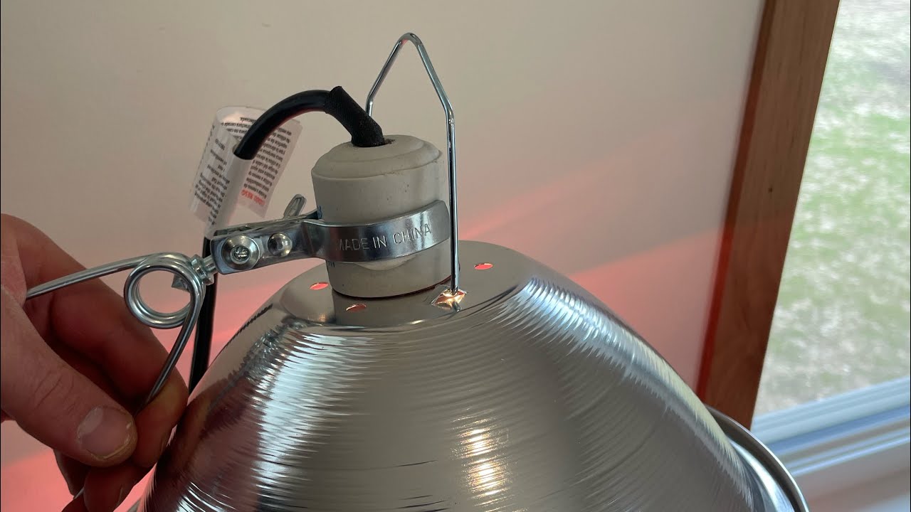 Heat lamp clamp fix.
