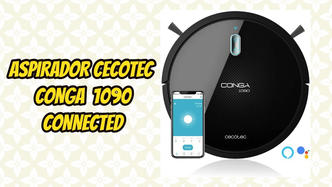 Robot Aspirador Cecotec Conga 1090 Connected