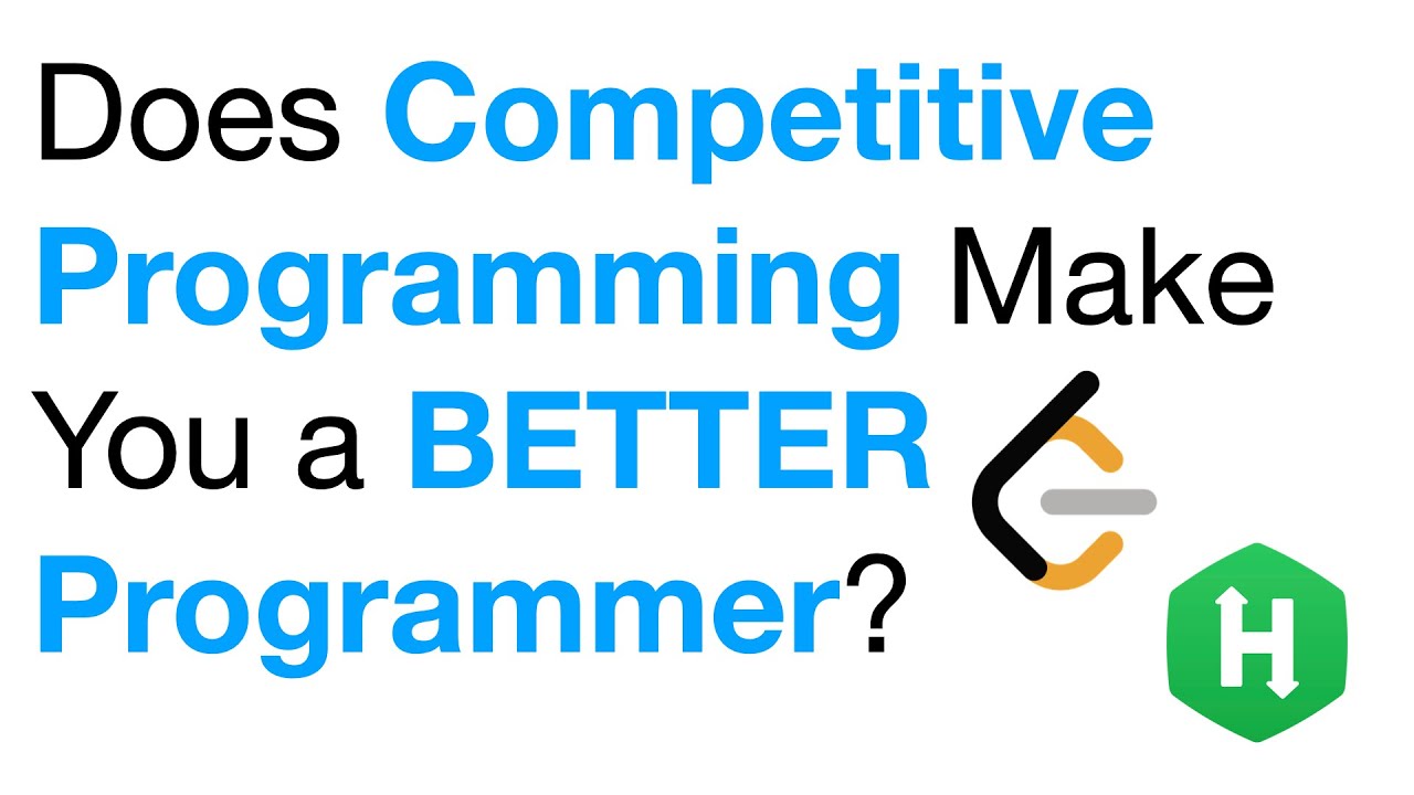 Does Competitive Programming Make You a BETTER Programmer?