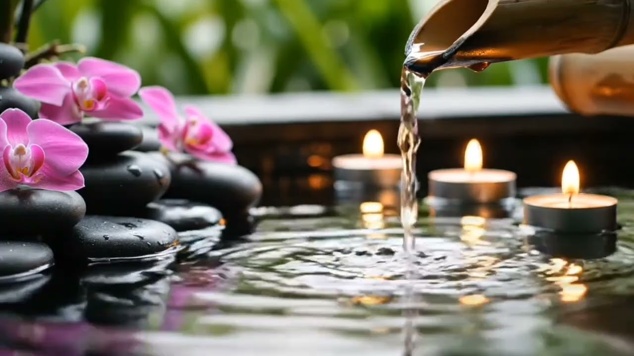 Relaxing Piano and River Sounds – Natural Therapy for Better Sleep and Inner Peace 🌙🎹