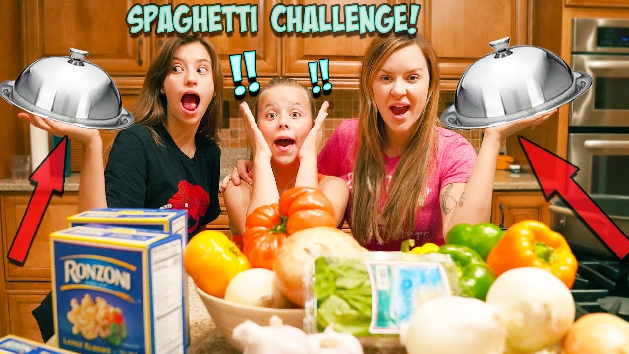 20 MINUTE FAMILY COOK OFF CHALLENGE!!