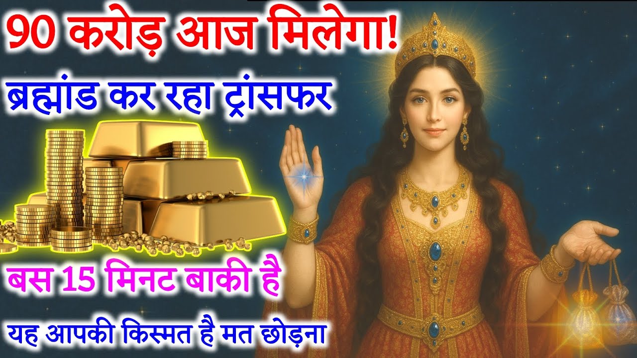 ✔️💸💰आज आपके खाते में आएंगे 100 करोड़!🌟 किस्मत वाले हो आप 🔥✔️ #Angel #UniverseMessages