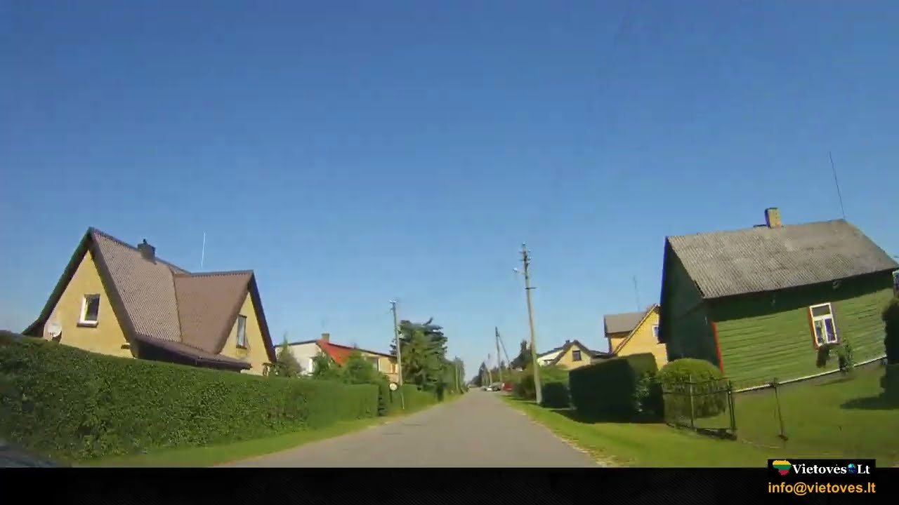 Virtualus Baisogalos turas / Virtual Tour of Baisogala, Lithuania
