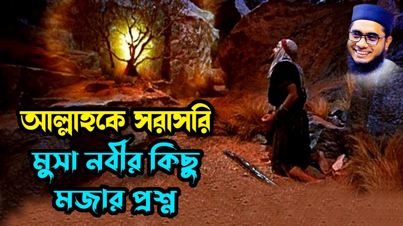 আল্লাহকে সরাসরে মুসানবীর মজাদার কিছু প্রশ্ন shahidur rahman mahmudabadi waz bangla waz মাহমুদাবাদী
