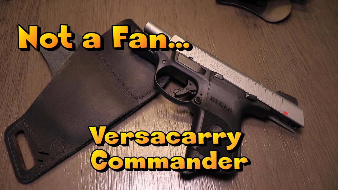 Foxxy Reviews: Versacarry Commander Holster - High Expectations... Disappointing Reality...