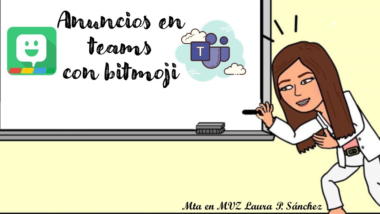 Anuncios personalizados con bitmoji en #TEAMS
