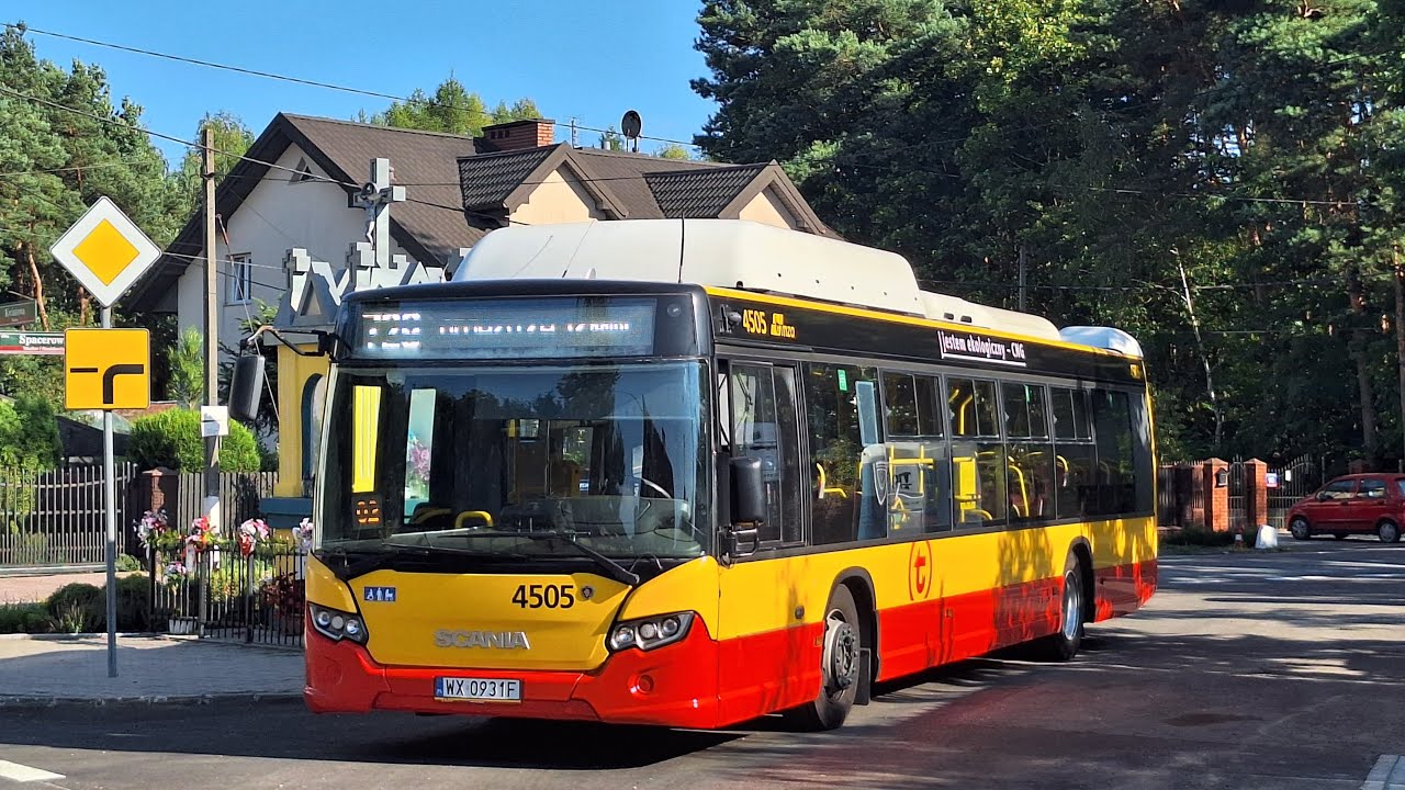 Scania Citywide 12LF CNG #4505 [MZA Warszawa - Linia 729]