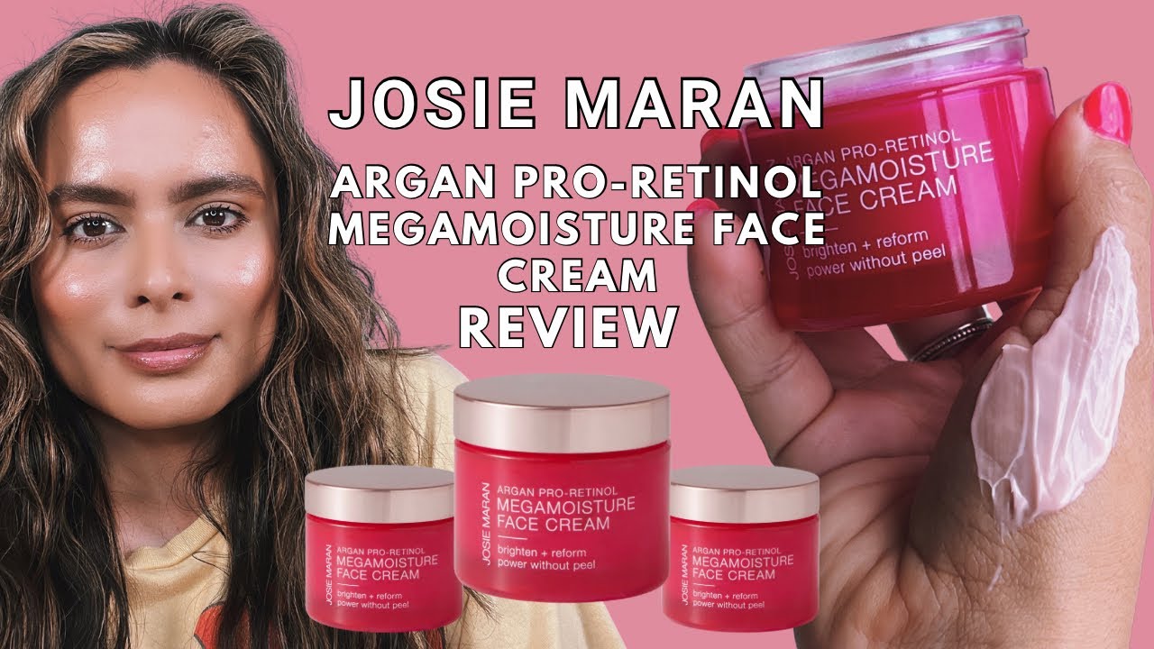 Обзор крема для лица Josie Maran Argan Pro-Retinol MEGAMOISTURE | Надя Вега