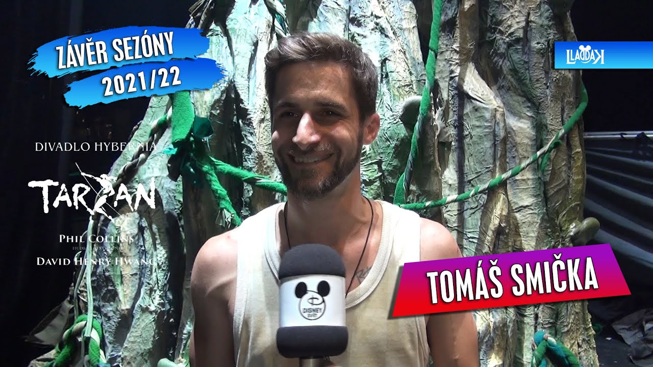 Tom&aacute;&scaron; Smička 🌿 Muzik&aacute;l TARZAN - Rozhovor | Divadlo Hybernia | červen 2022