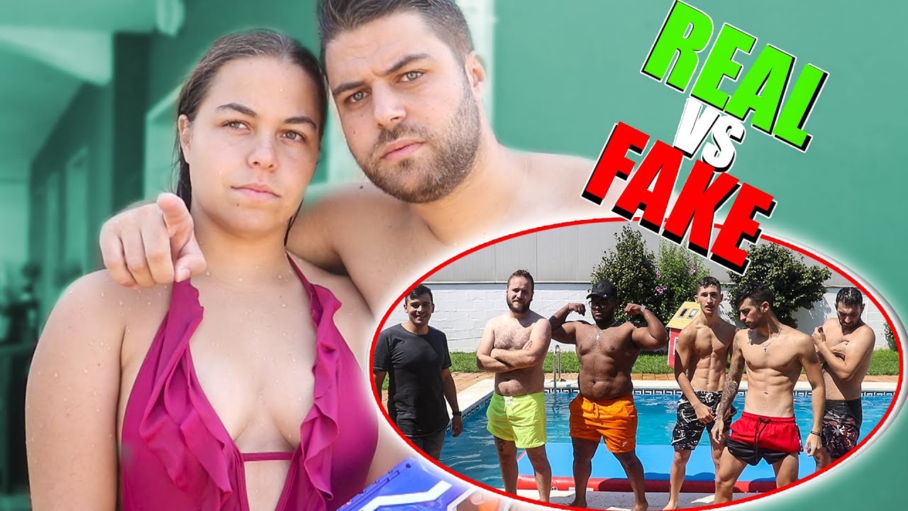 EL NOVIO DE MI HERMANA ES DAVID O CAMILO? *REAL O FAKE EN LA PISCINA* FIXFIVE