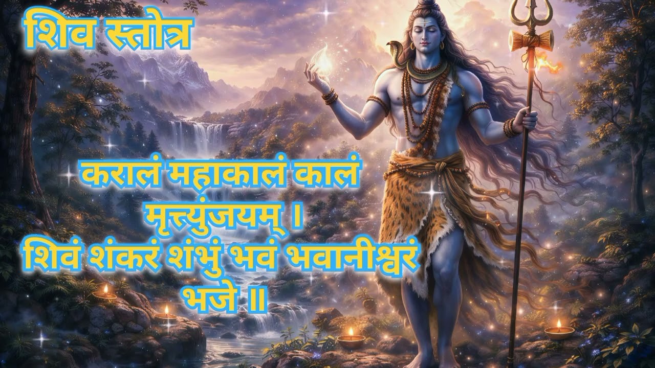 Mahakal Shiv Stotra | Remove Fear, Death Anxiety & Negativity