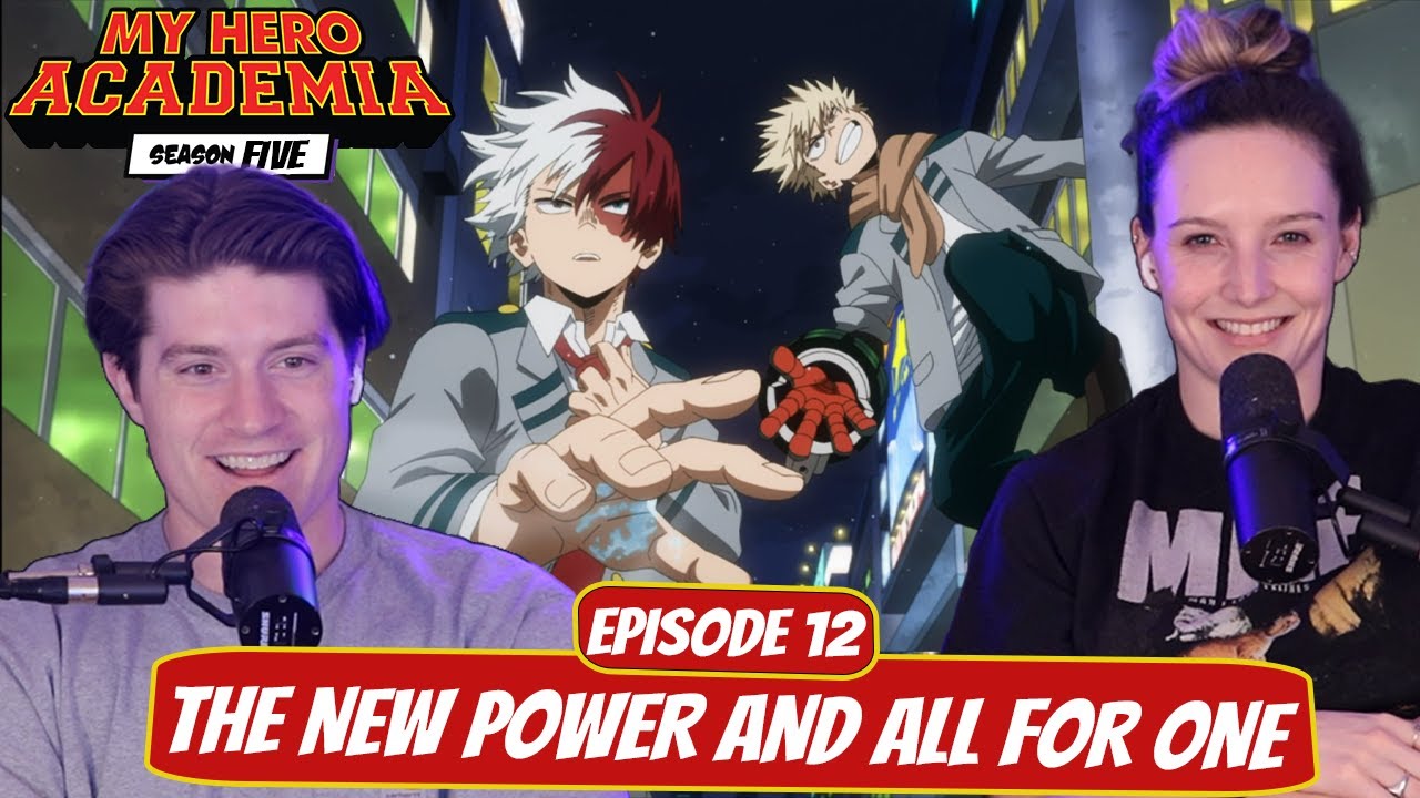 BAKUGO SHOTO DUO! | My Hero Academia Season 5 Wife Reaction | 5x12 “The New Power and All for One”