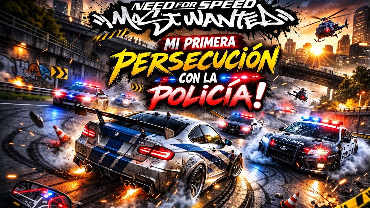 Primera persecución con la policía 🚓NEED FOR SPEED MOST WANDE | Most Wande Legend #nfsmostwanted
