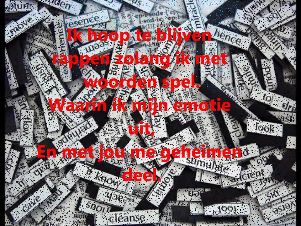 Yes-R  Mijn Pad (Lyric's)
